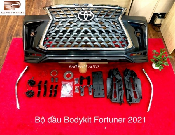 Bộ đầu Bodykit Fortuner 2021